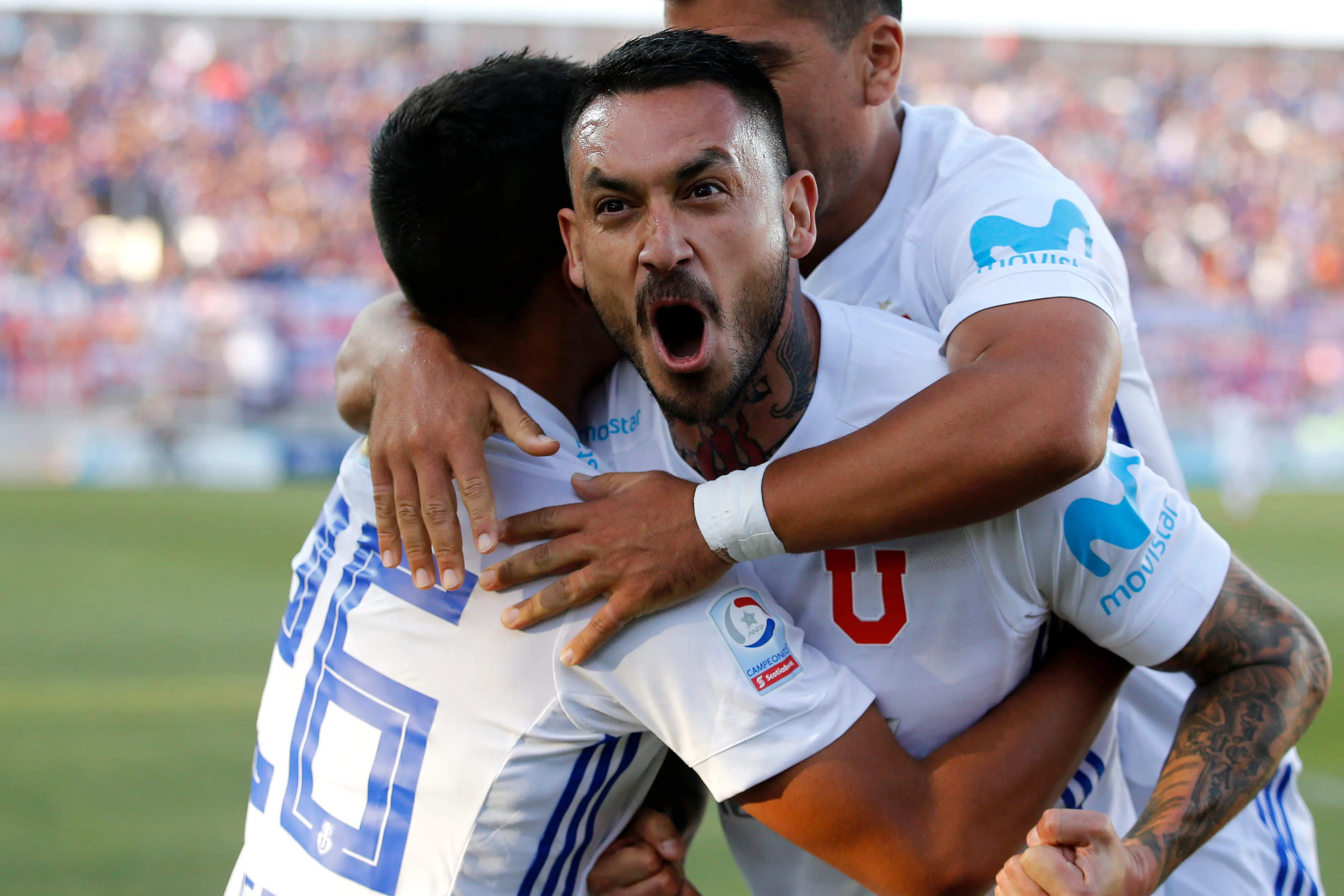 Mauricio Pinilla terminó de forma abrupta su última etapa en la U. Foto: Photosport