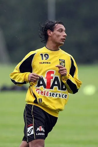 El delantero chileno en su paso por Vitesse. Imagen: Archivo