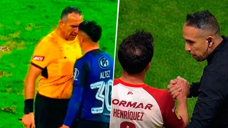 Jona volvió como cuarto árbitro en la Liga de Primera