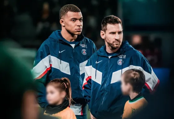 Messi y Mbappé fueron compañeros en el PSG desde agosto de 2021 hasta junio de 2023.