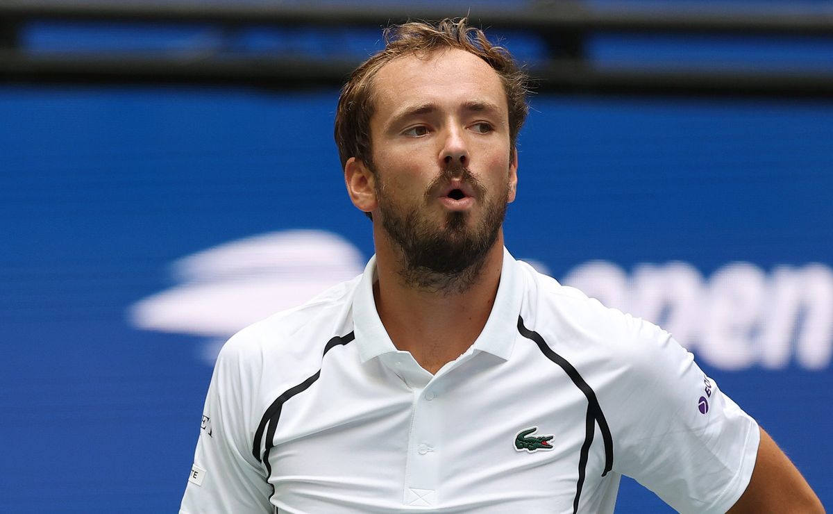 La repugnante postal que deja Daniil Medvedev en el US Open: “Tenía la boca súper seca”