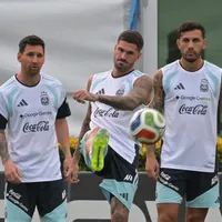 Como Messi se retiró de la selección, le copia: "Difícil que siga"