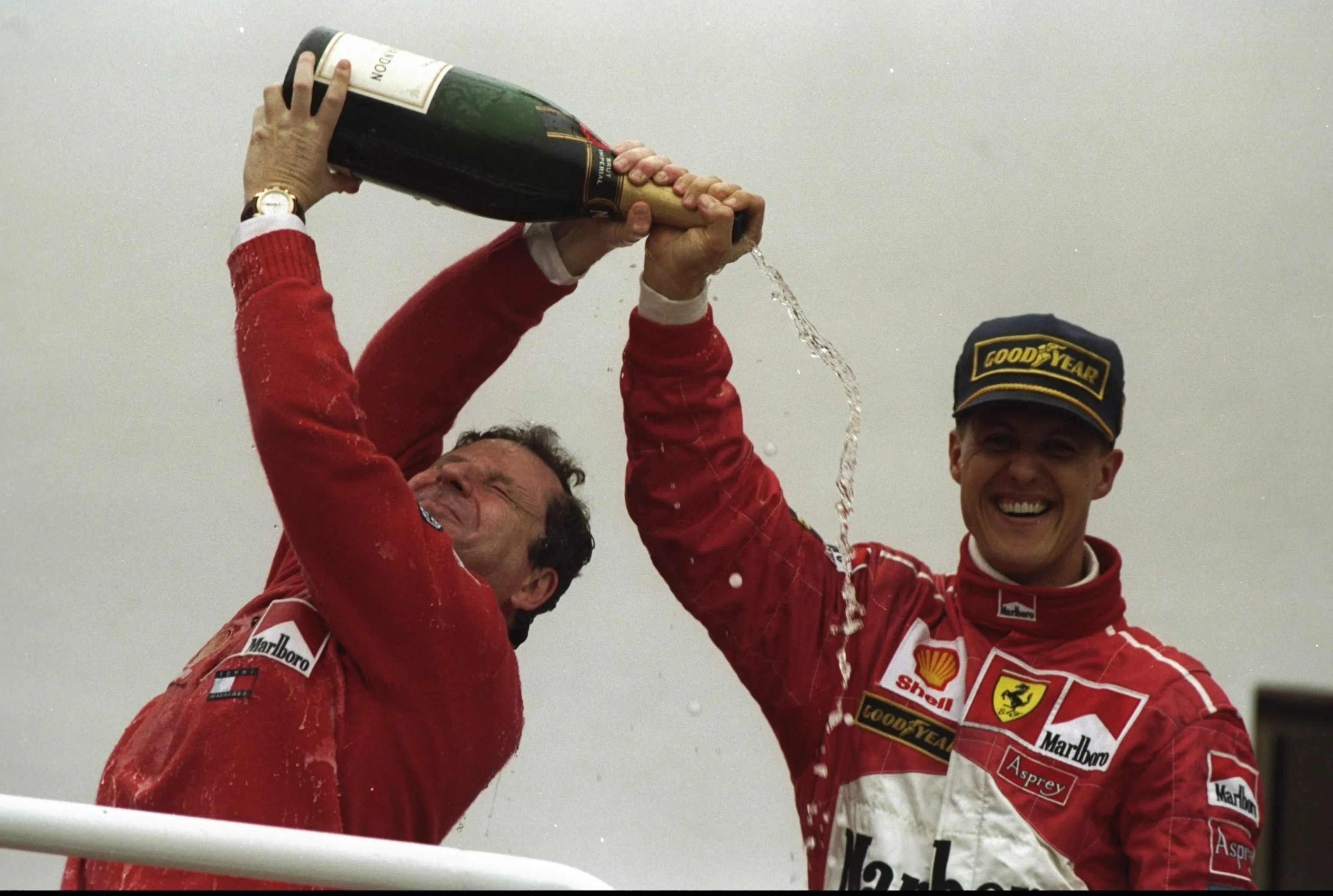 Schumacher fue el último en celebrar en Argentina. Imagen: Getty