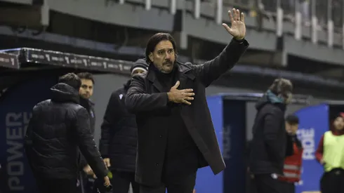 Lema diciendo adiós en su último partido con Audax.