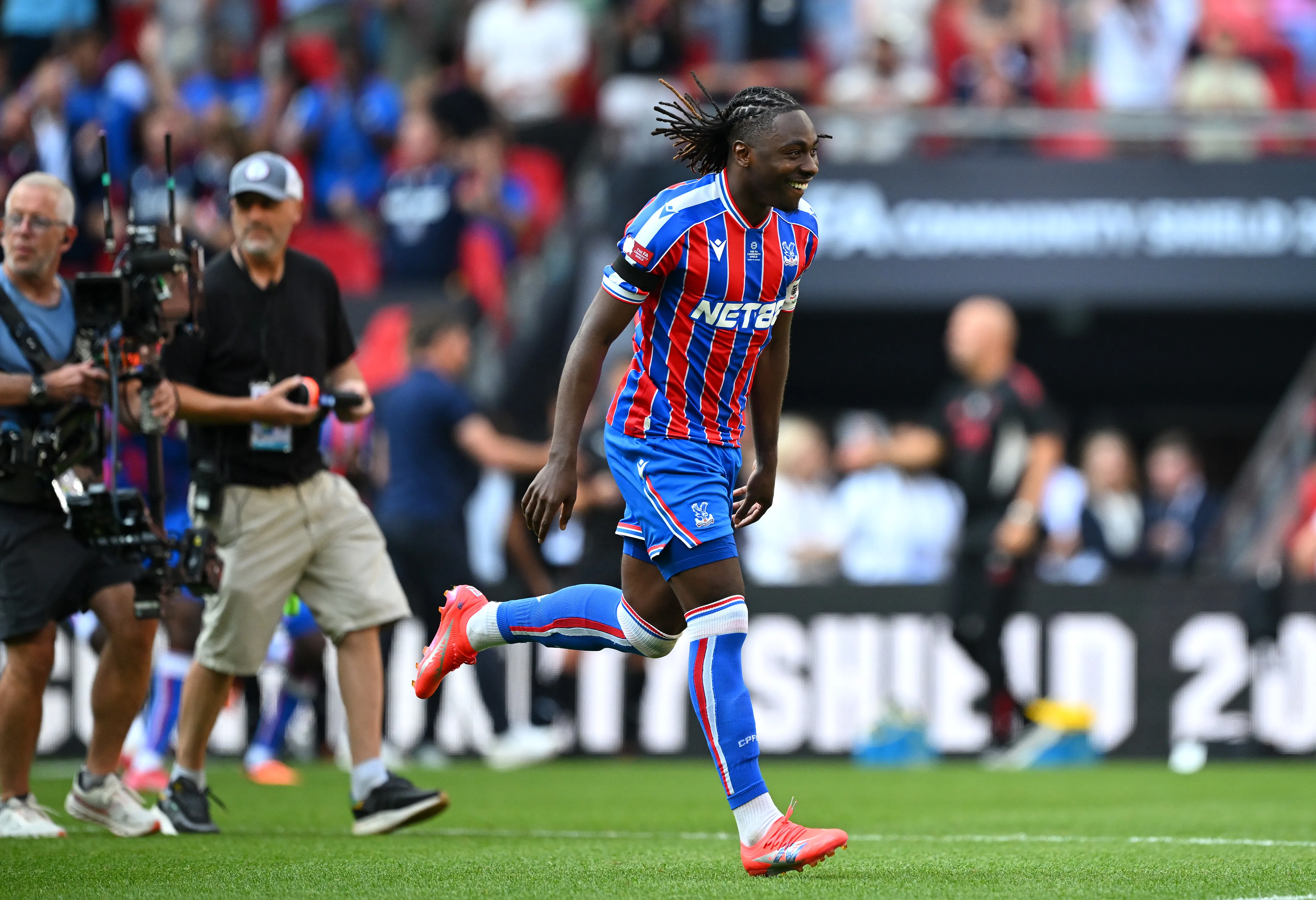 Eberechi Eze a los 27 años logró saltar del Crystal Palace al Arsenal (Photo by Clive Mason/Getty Images)