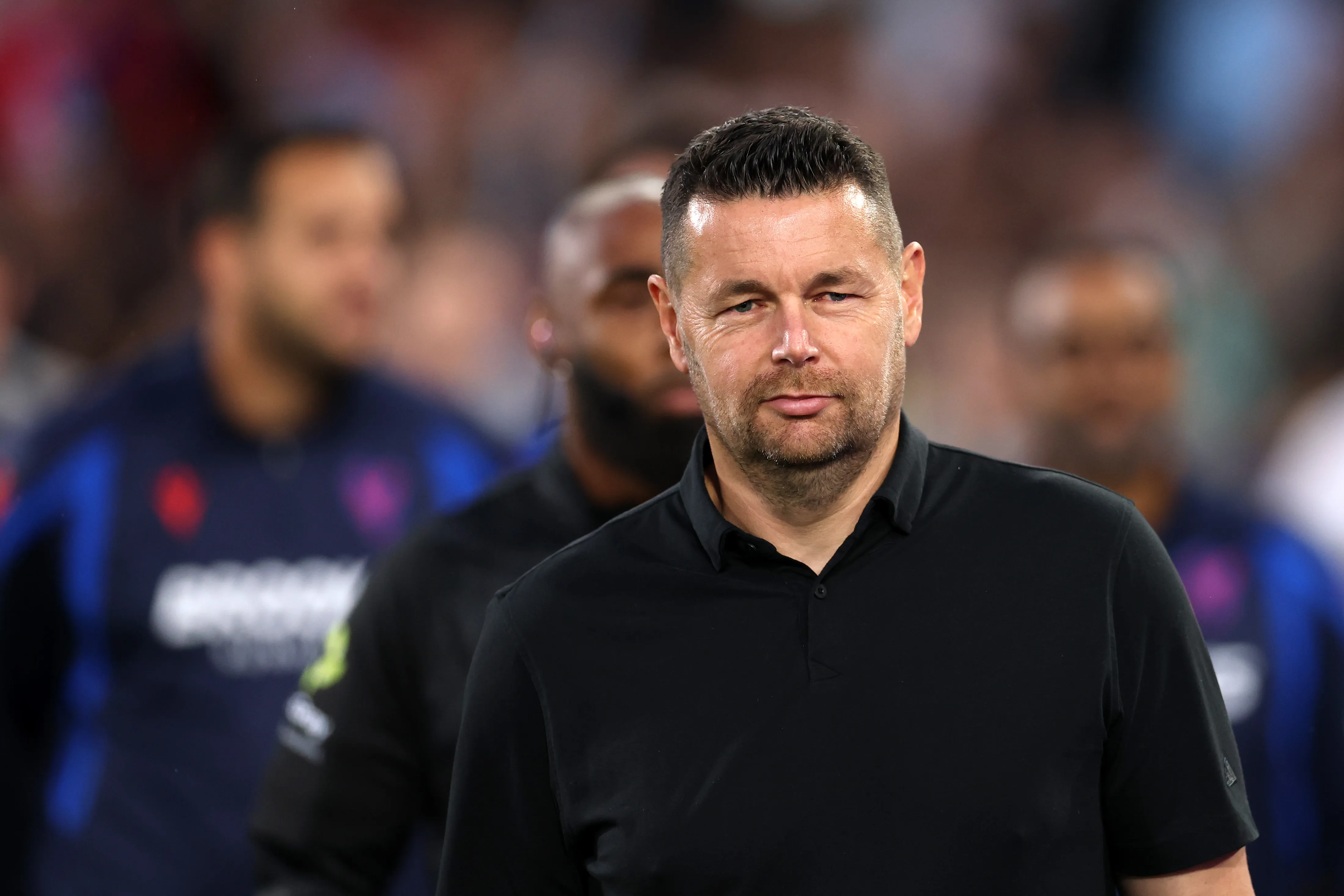 Pierre Sage se hizo cargo de la banca del Crystal Palace tras la salida de Oliver Glasner al Nottingham Forest. (Richard Heathcote/Getty Images).