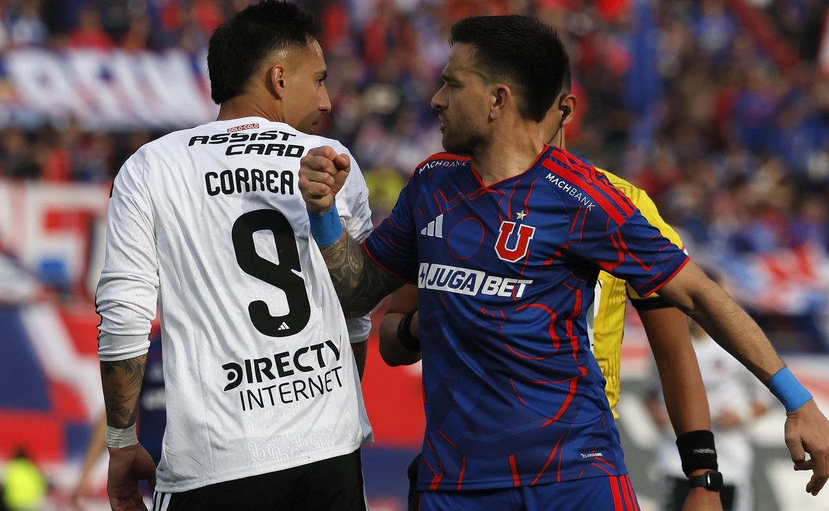 La primera reacción desde U de Chile al castigo a Javier Correa: “Es poco, tuvo que ser el máximo”