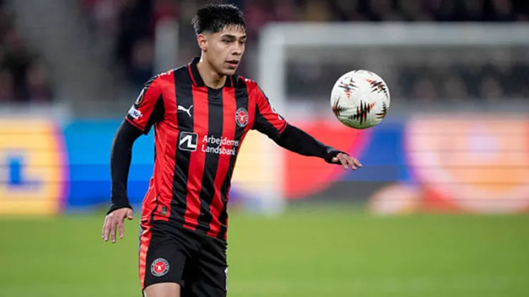Darío Osorio llegó al Midtjylland en septiembre de 2023.