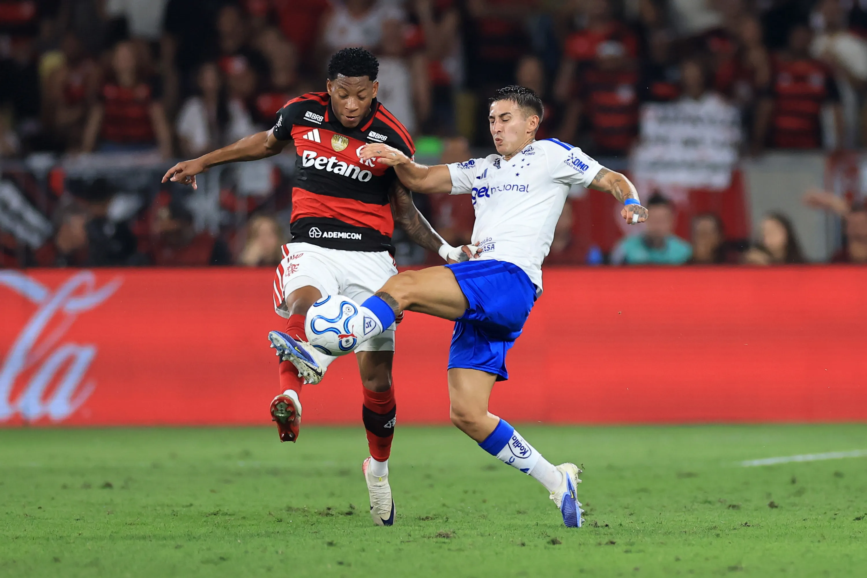 El 19 de agosto, Gonzalo Plata jugó la Copa Libertadores vs Cruzeiro por Flamengo. (Buda Mendes/Getty Images).