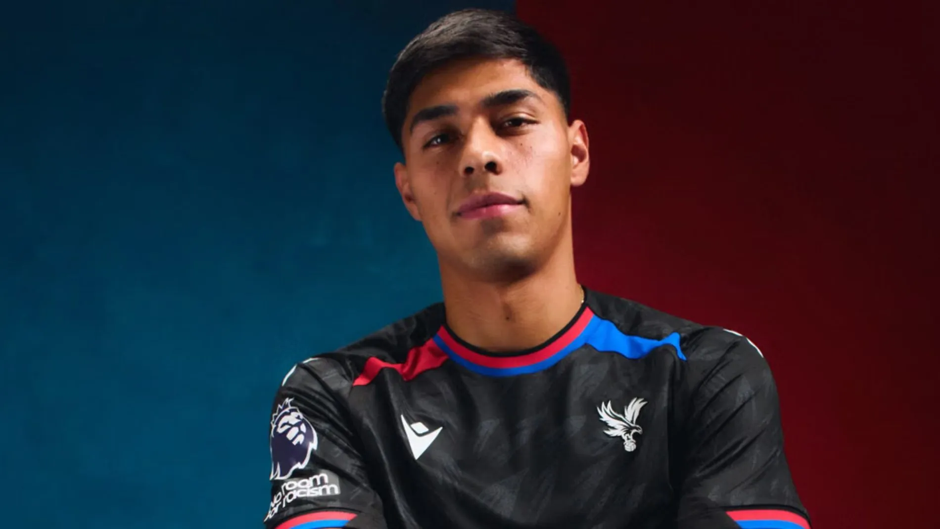 Osorio espera su debut en Inglaterra. Imagen: Crystal Palace