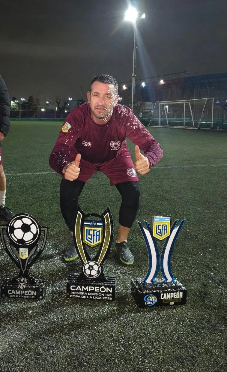 Rodrigo Mannara es el goleador del equipo senior de Lanús. (Foto: Cedida).