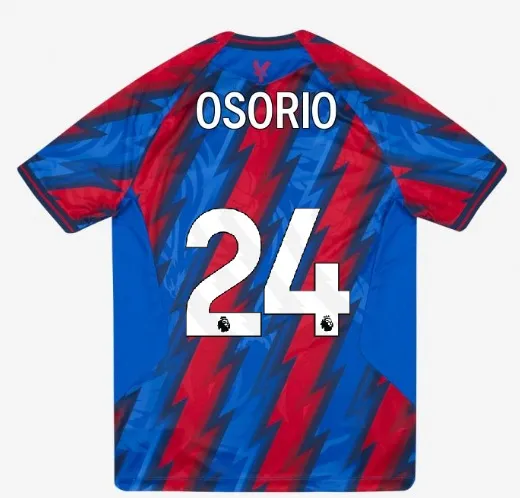 Así se verá la camiseta de Darío Osorio en la Premier League.
