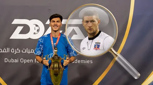 Santiago Salaberry llegó a Emiratos Árabes Unidos gracias a un par de representantes argentinos. Uno de ellos jugó en Colo Colo.