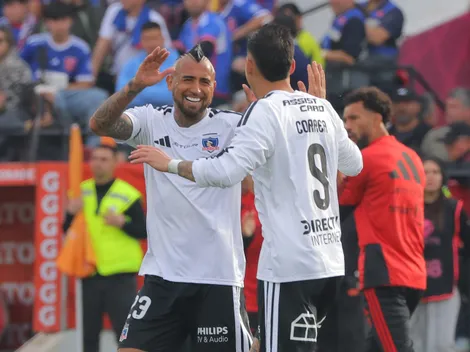 Arturo Vidal lideró el apoyo de todo el plantel a Correa