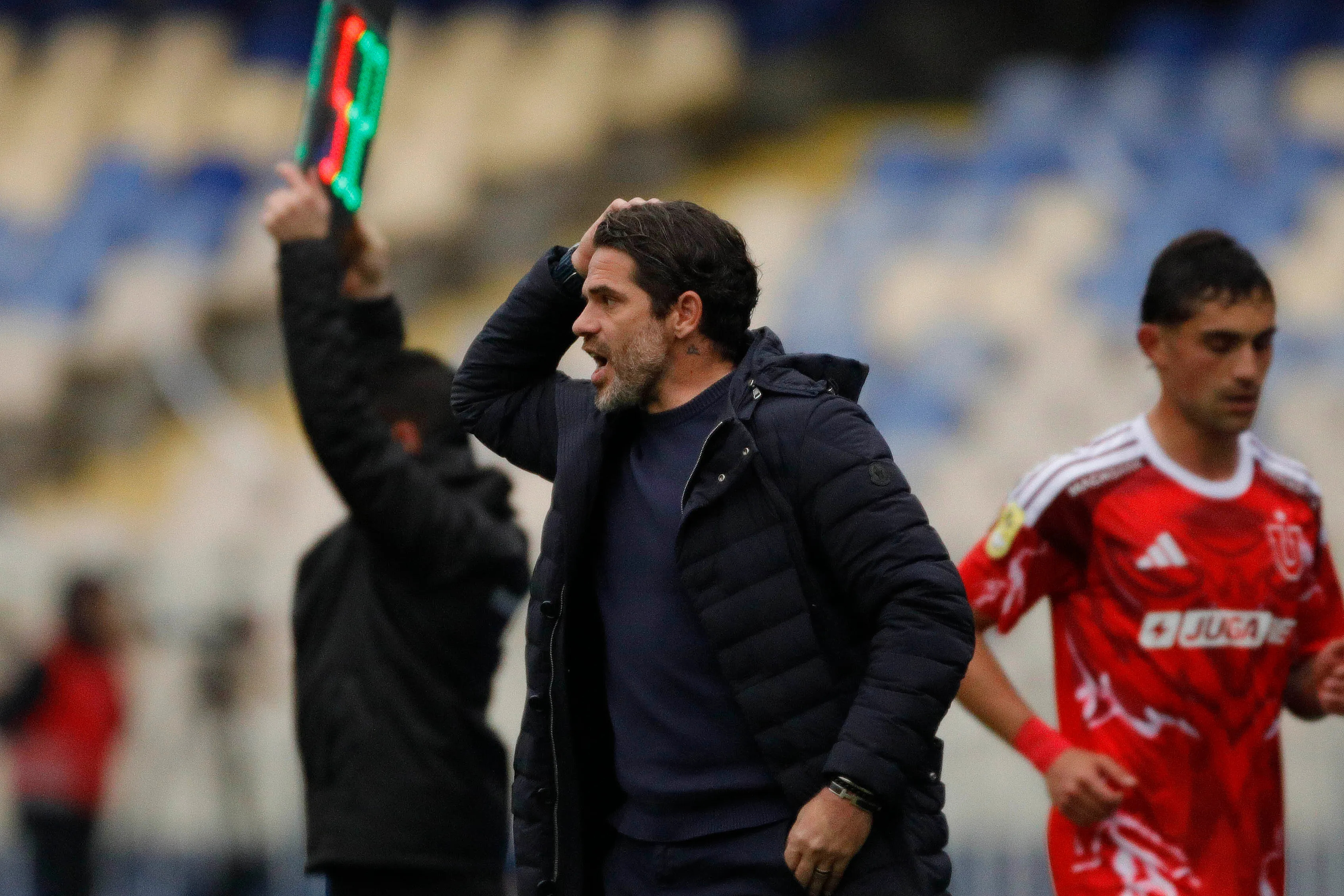 Fernando Gago en el partido que el Bulla perdió ante el Campanil. (Marco Vazquez/Photosport).