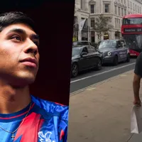 Darío Osorio se pasea por las calles de Londres a la espera de su debut
