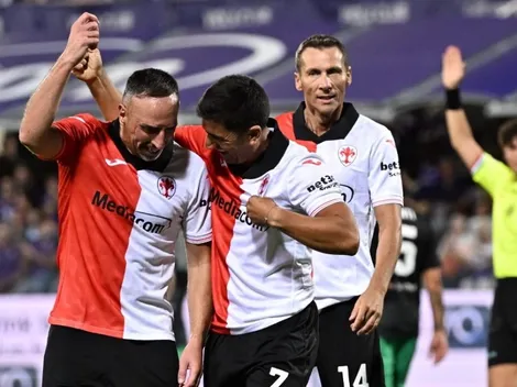 Un chileno más: Ribéry se luce bailando cueca con David Pizarro