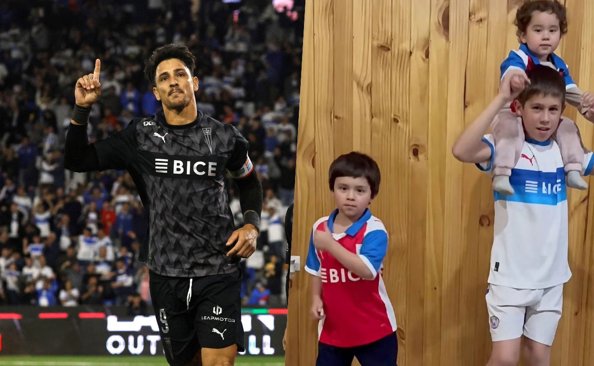Zampedri sorprende a niños hinchas de U Católica tras viral desafío: “Espero a los tres bailarines en el Claro Arena”