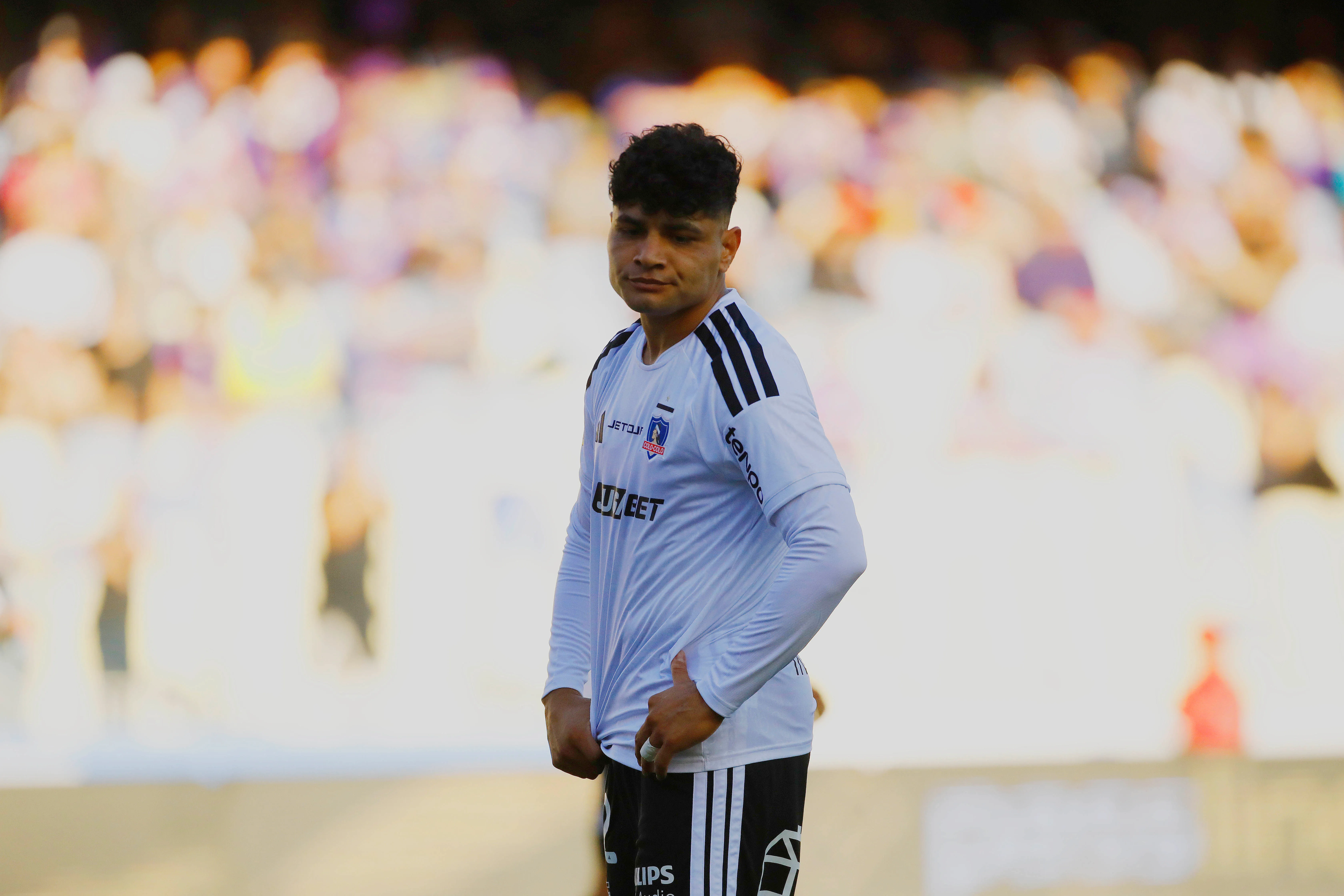 Claudio Aquino no ha sido convocado desde el 9 de agosto en Colo Colo. (Marco Vazquez/Photosport).
