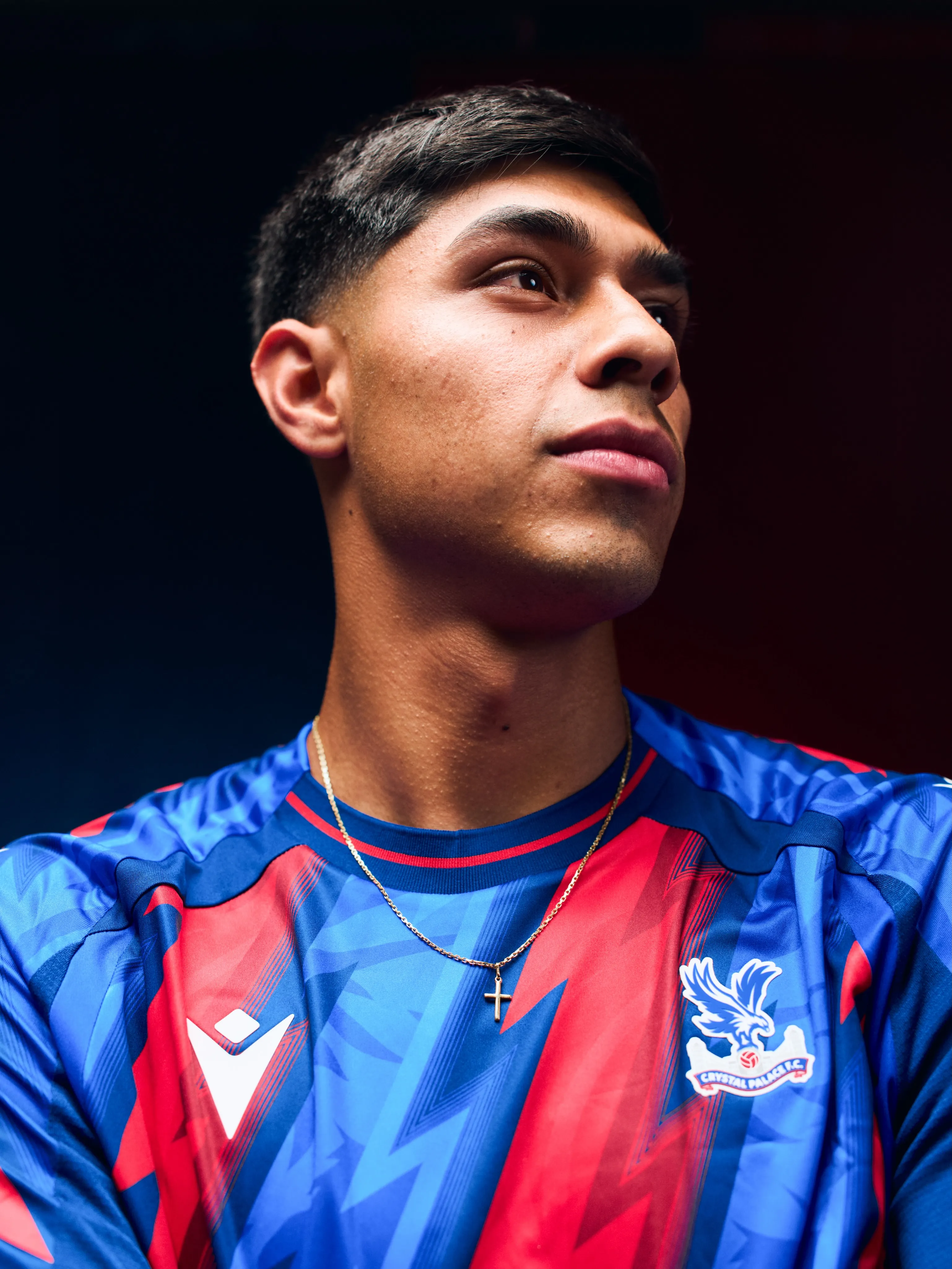 Osorio vive sus primeros días en Inglaterra. Imagen: Crystal Palace