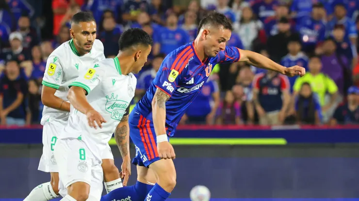 Octavio Rivero solo ha jugado dos partidos en U. de Chile.