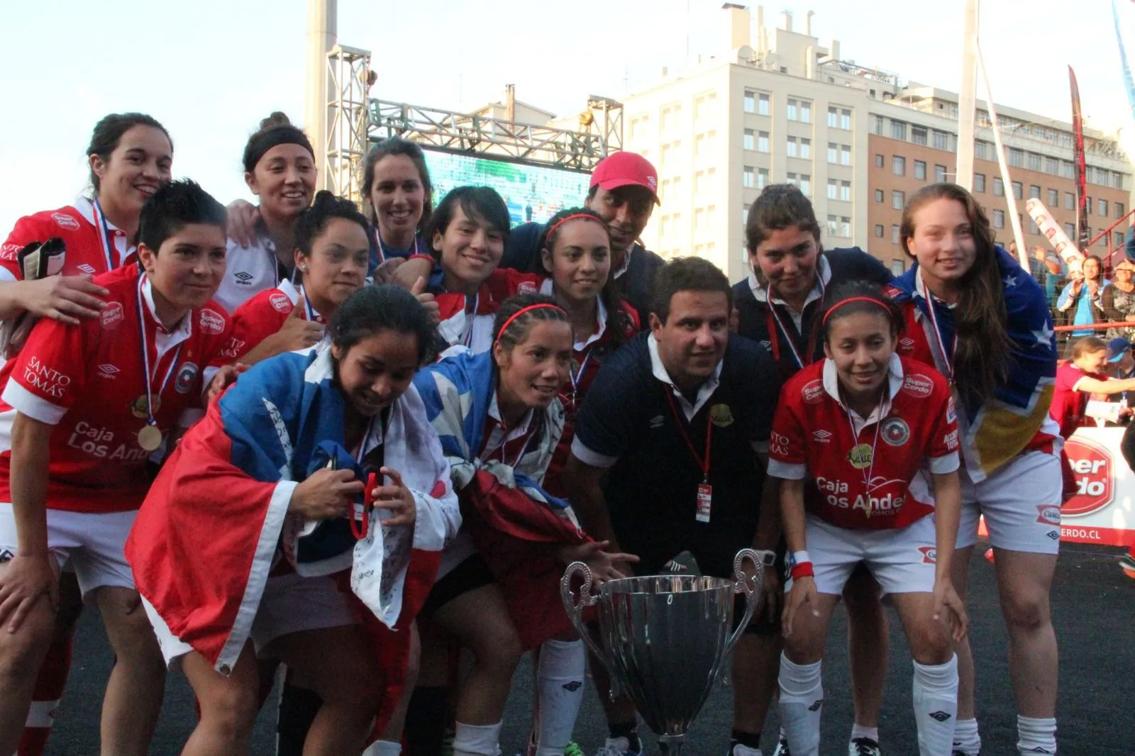 La selección chilena de fútbol calle llega al Mundial