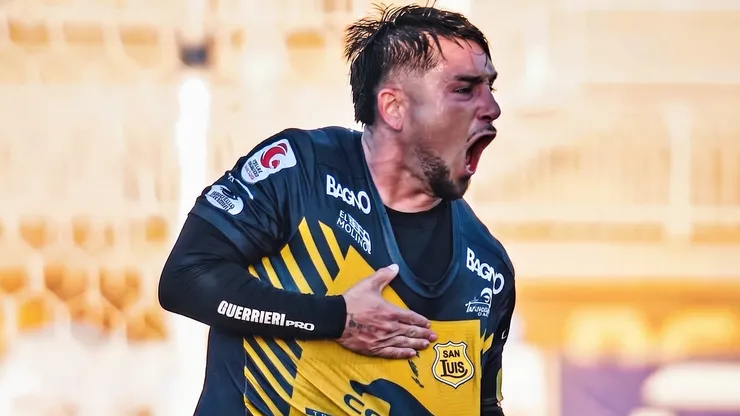 Sebastián Parada fue la figura en la goleada de San Luis a Cobreloa.