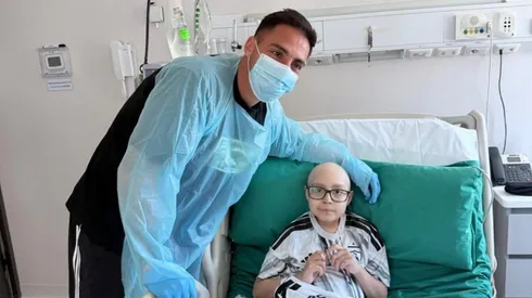 El gesto de Correa con Brunito, el niño afectado por leucemia