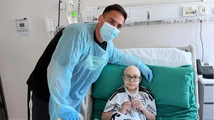 El gesto de Correa con Brunito, el niño afectado por leucemia