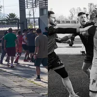 Video: duelo chileno deja seis expulsados y un jugador inconsciente