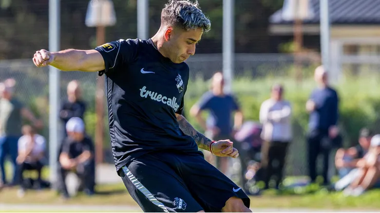 Lucas Assadi podría debutar oficialmente con el AIK.