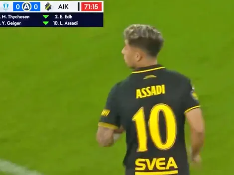 En el Superclásico de Suecia: Así fue el debut de Assadi con el AIK