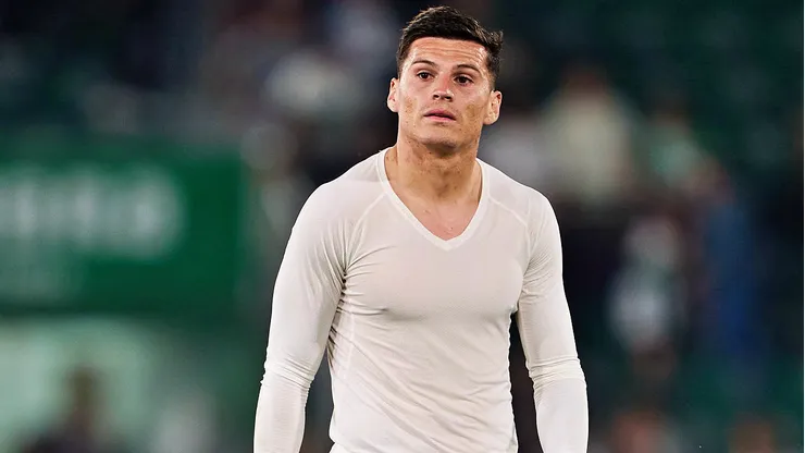 Lucas Cepeda vino desde la banca en la caída de Elche ante Real Sociedad.
