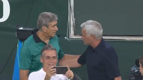 Pellegrini le ganó a Mourinho: el portugués sigue picado por el penal de Mbappé