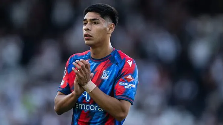 Darío Osorio tuvo su debut en el Crystal Palace apenas dos días después de llegar.