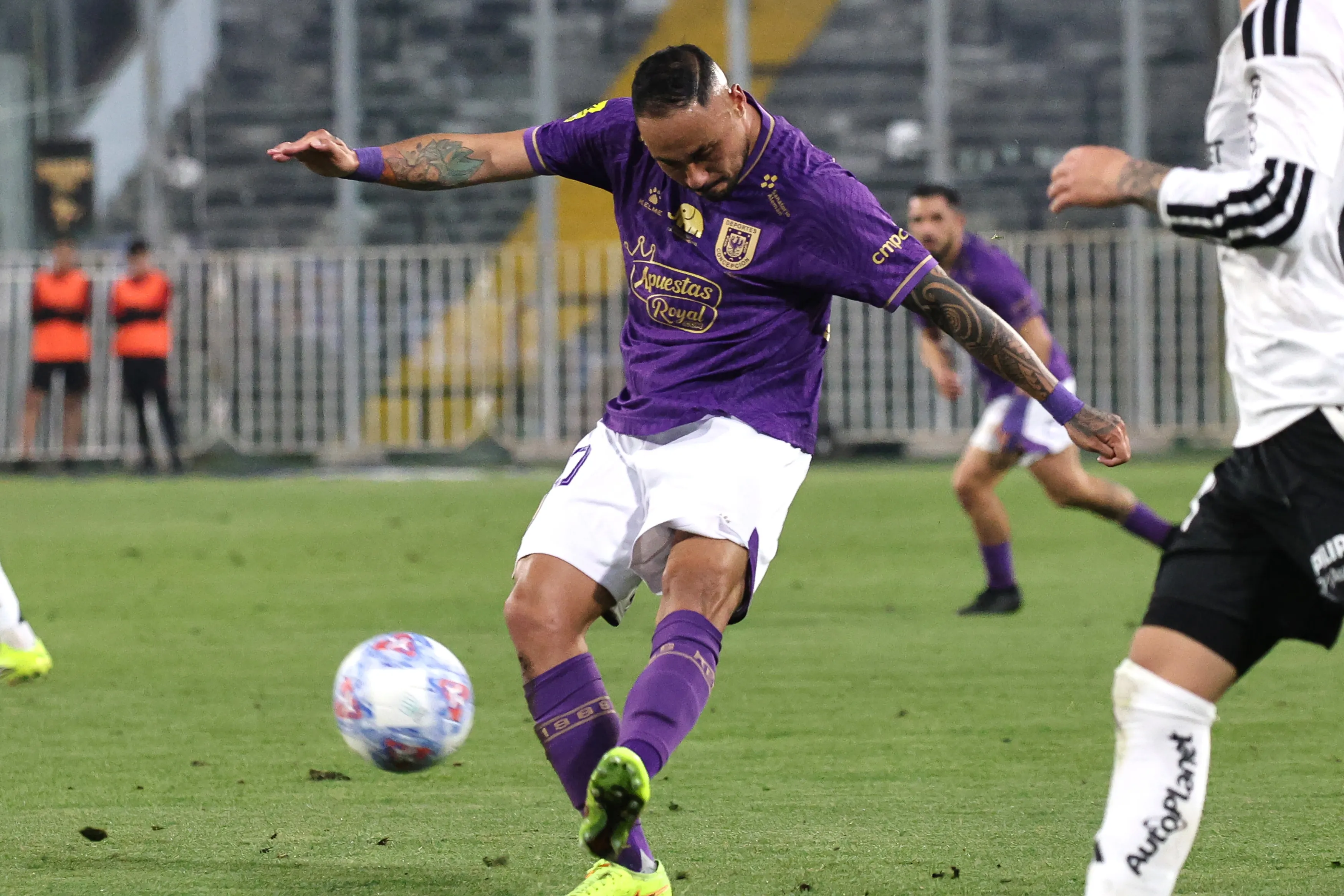 Deportes Concepción ya visitó Pedrero en la Copa de la Liga. Y Jorge Henríquez jugó. (Diego Martin/Photosport)