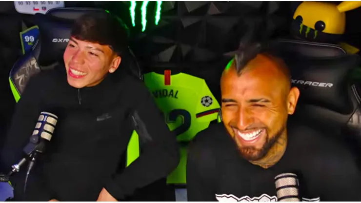 Hernández compartió pantalla con Vidal en YouTube.