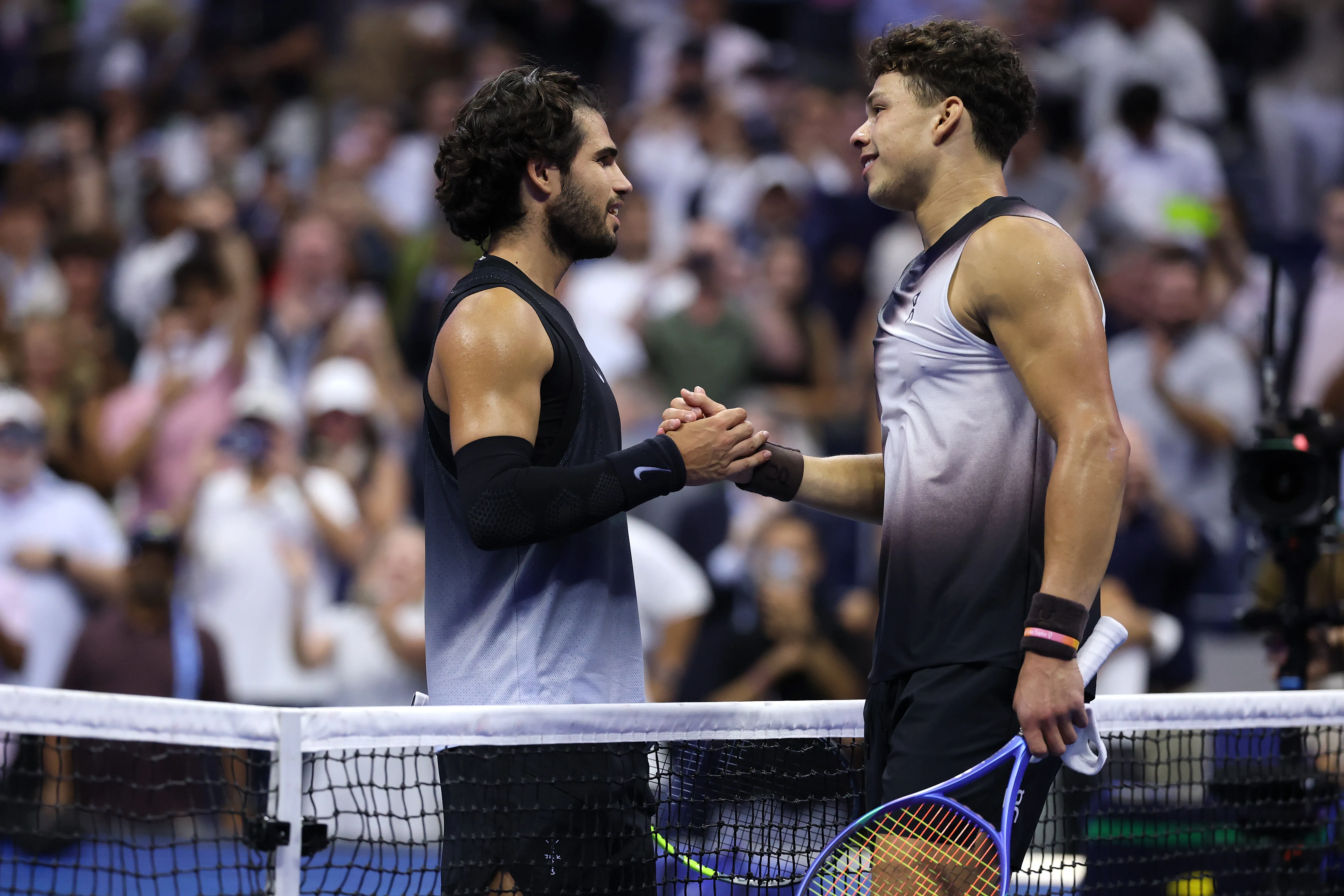 Shelton derrotó a Alcaraz en el US Open