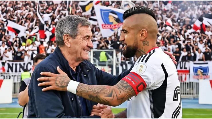 Vidal aseguró que quiere conversar un rato con Mirko Jozic.