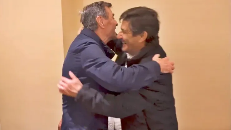 Rubén Espinoza fue parte del reencuentro de Colo Colo '91 con Mirko Jozic.