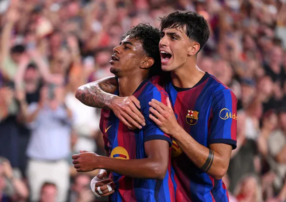Barcelona goleó por 5-0 al Valencia en su último compromiso por el torneo español.