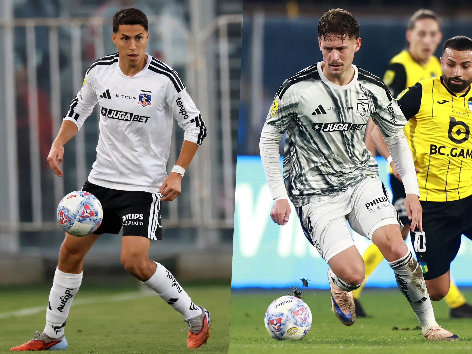 Jonathan Villagra y Joaquín Sosa estarán disponibles para el Colo Colo vs Deportes Concepción. | Foto: Photosport.