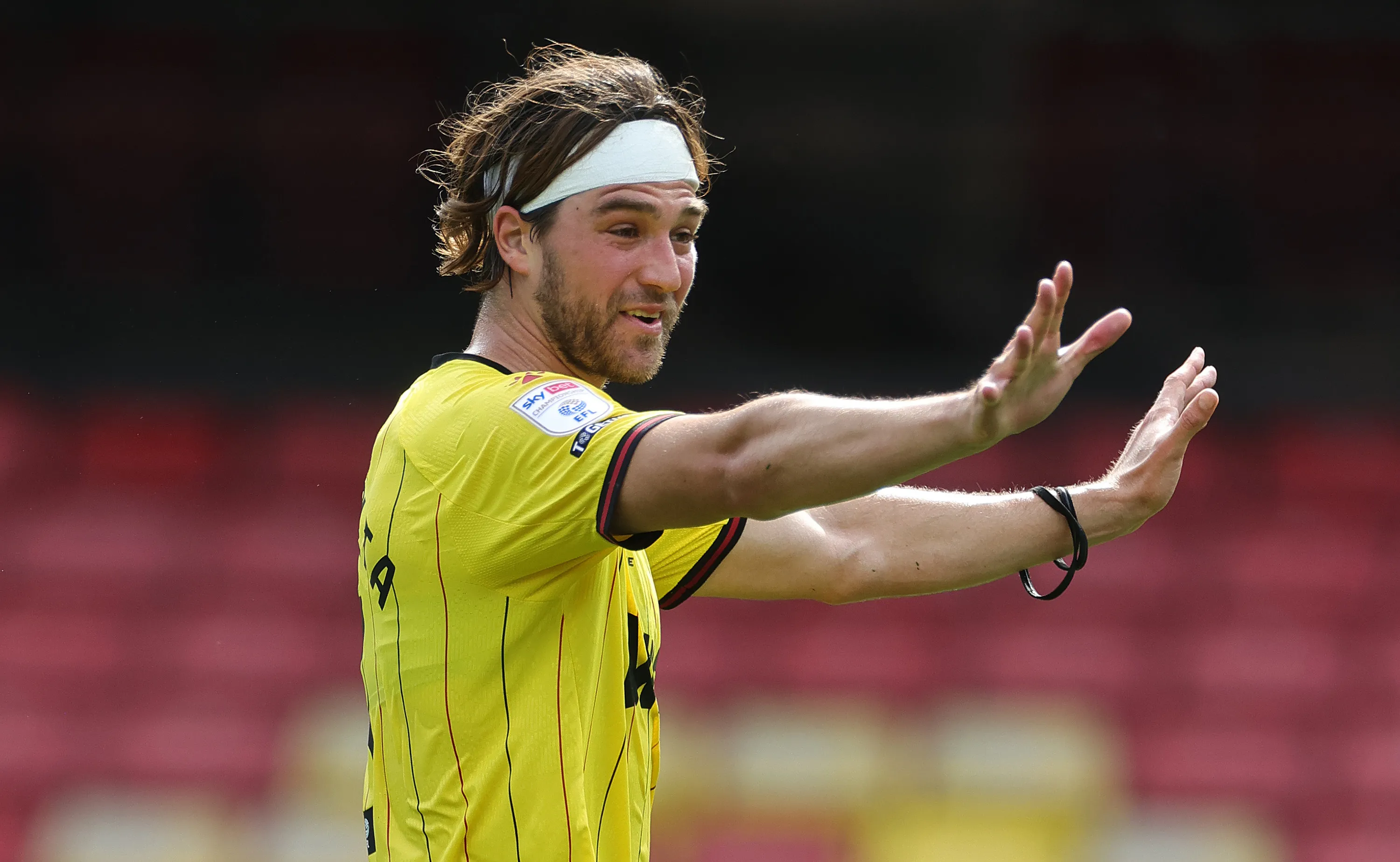 Francisco Sierralta sumó más de 100 partidos en el Watford inglés. (David Rogers/Getty Images).