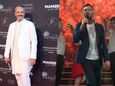 "Junto a mi perro": Miguel Bosé se une a burlas a Mauricio Pinilla