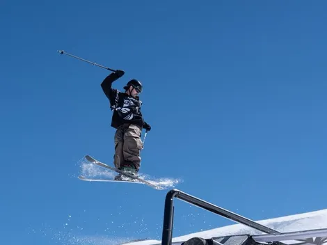 Chilenos arrasan en Rail Jam en La Parva