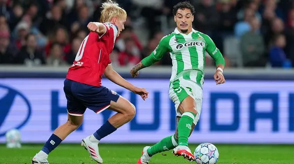 El Betis se impuso por 3-2 al Lille en su regreso a Champions League.
