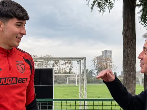 Video: Mirko Jozic "apadrina" a Maureira como el arquero de Colo Colo