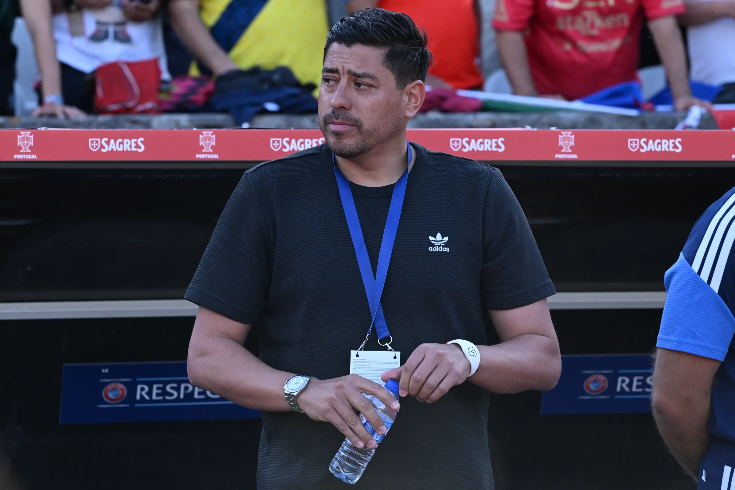 Nicolás Córdova ya sobrepasó el año como DT interino de la selección chilena. | Foto: Photosport.