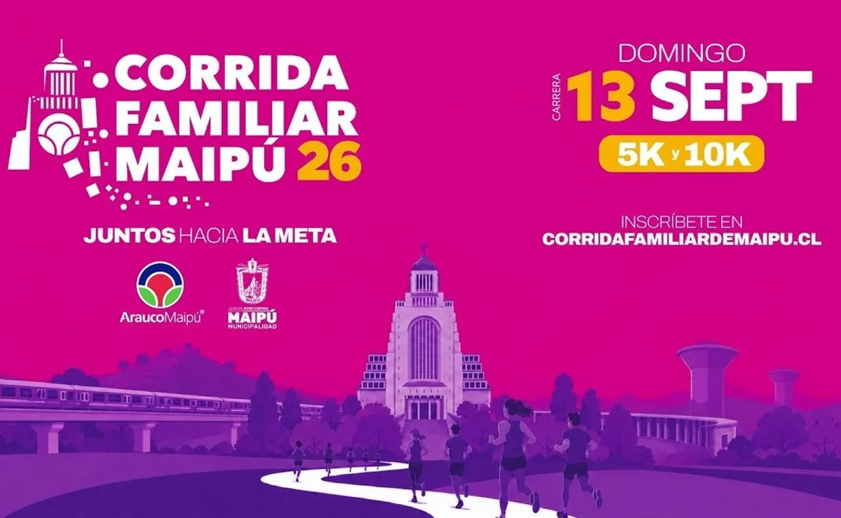 Corrida Familiar Maipú 2026: Horarios, Kits y Cortes de Tránsito Corrida Familiar Maipú 2026: Horarios, Kits y Cortes de Tránsito