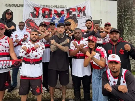 Lejos de la Roja: Erick Pulgar recibe homenaje en Flamengo